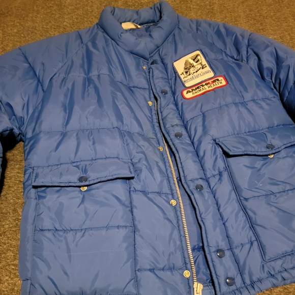 Blue Puffer Jacket - Picture 2 of 8